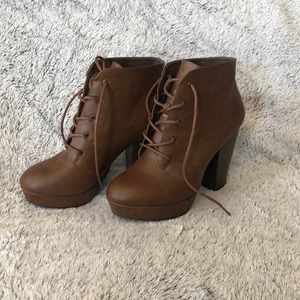 Merona Camel Booties